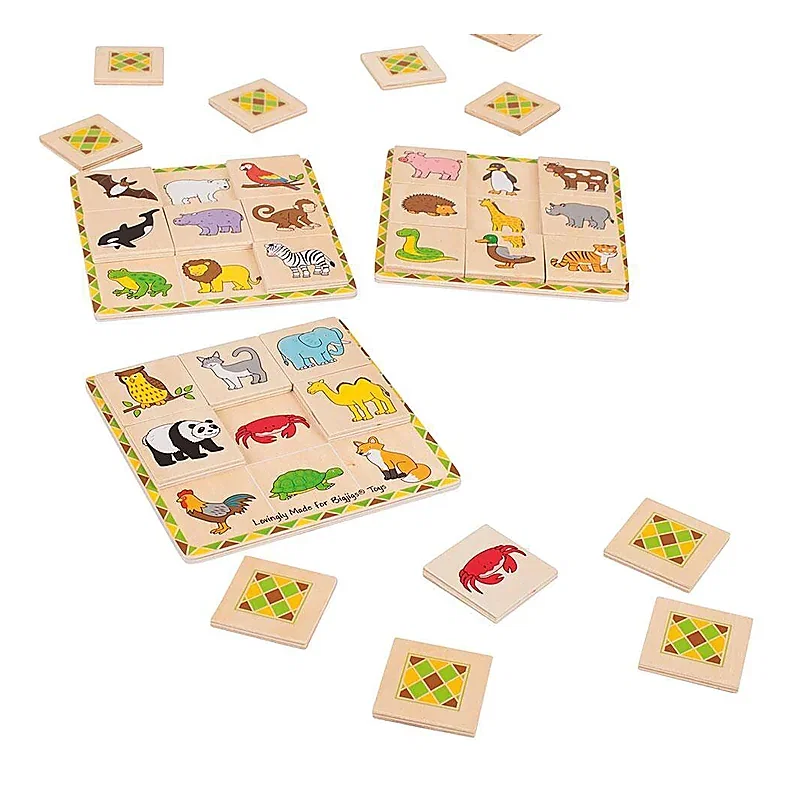 Joc de memorie - Loto BIGJIGS Toys 3 ani+ [2]