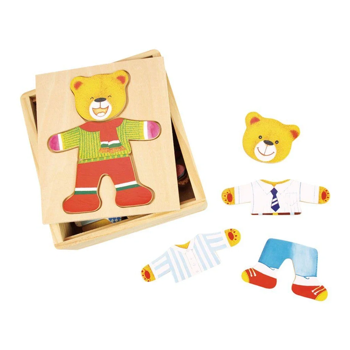 Joc de potrivire - domnul Urs BIGJIGS Toys 6 ani [2]