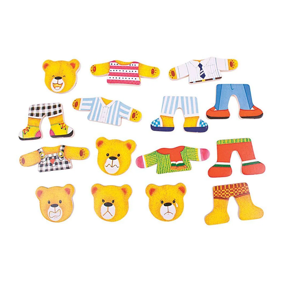 Joc de potrivire - Familia ursuletilor BIGJIGS Toys 6 ani [5]