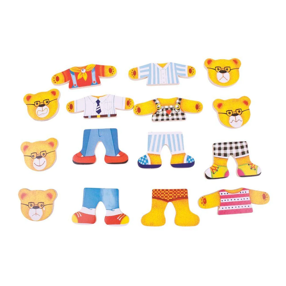Joc de potrivire - Familia ursuletilor BIGJIGS Toys 6 ani [3]