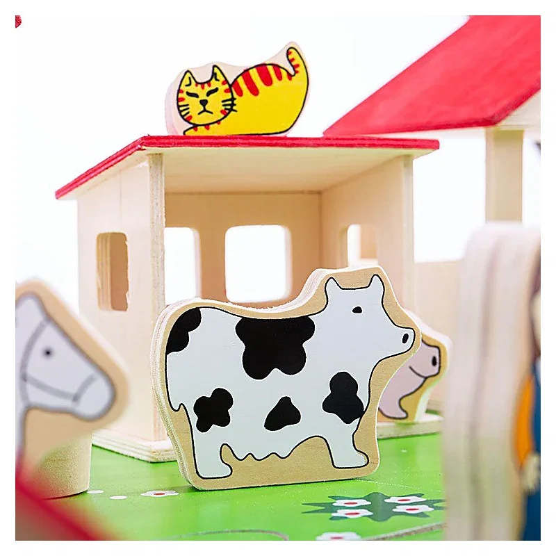 Joc de rol - Ferma vesela BIGJIGS Toys 3 ani+ [5]
