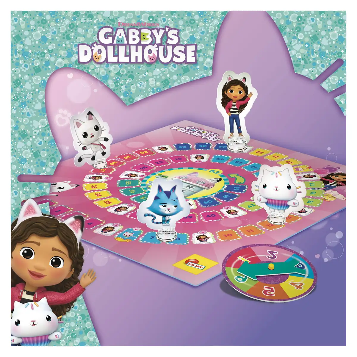 Joc de societate - Gabby's Dollhouse LISCIANI 3 ani+ [2]