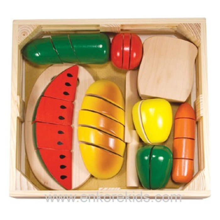 Joc din lemn alimente de feliat Melissa and Doug [4]