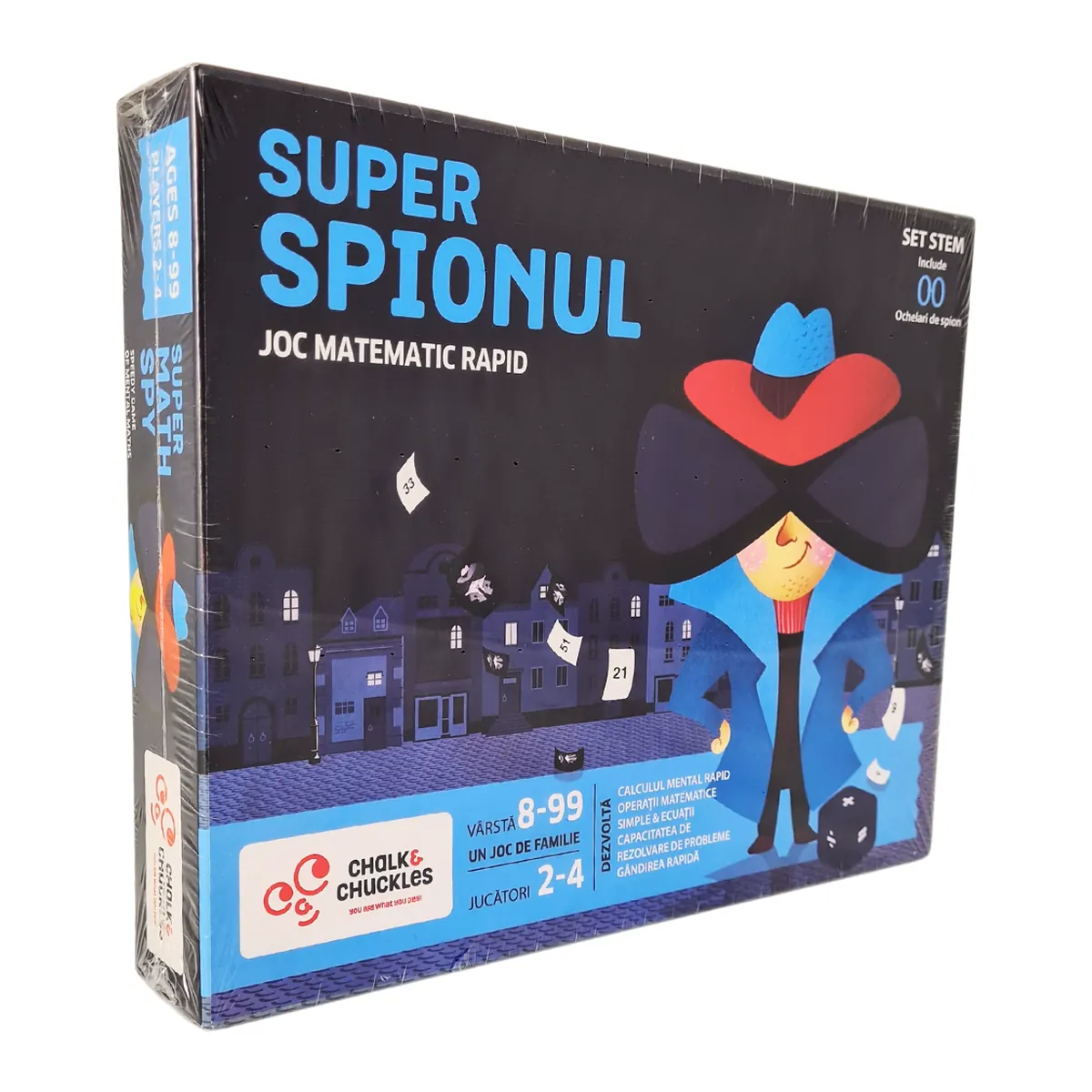 Joc matematic - Super Spionul Chalk and Chuckles 8 ani+ [3]