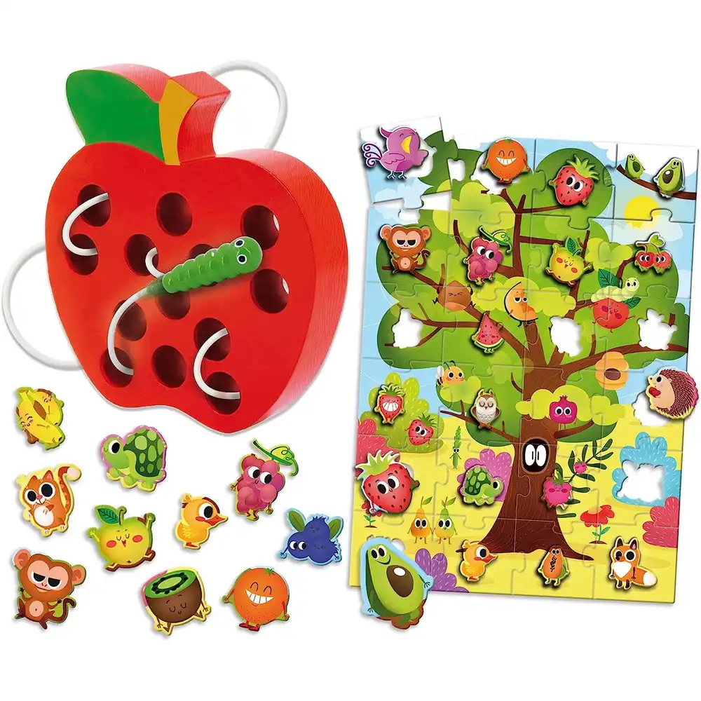 Joc Montessori 2 in 1 - Fructe LISCIANI 3 ani+ [3]