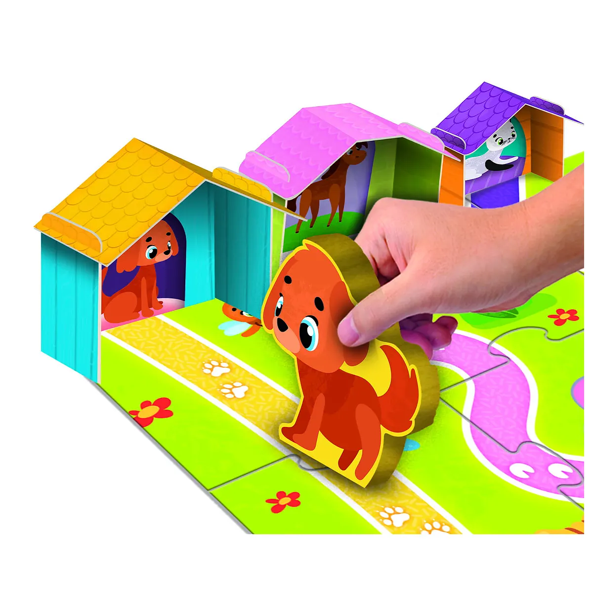 Joc Montessori - Distractie cu animalute LISCIANI 4 ani [4]