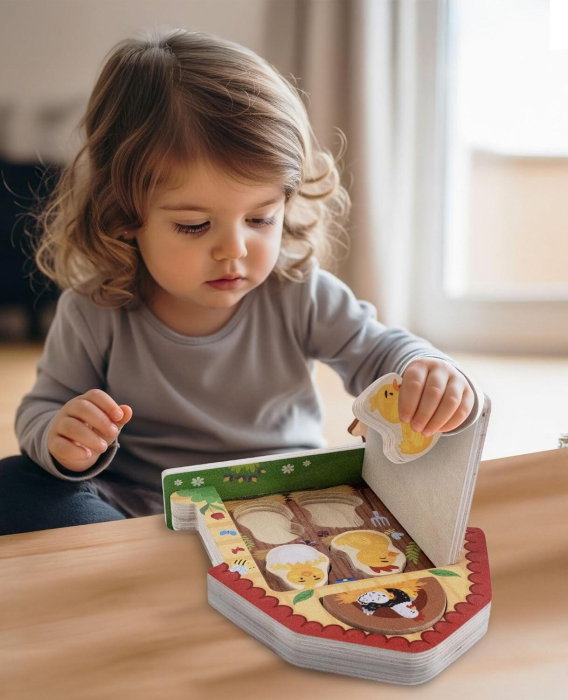 Joc Montessori - Gaina cu pui [3]