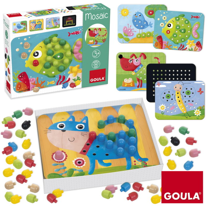 Joc mozaic - Animalute GOULA 3 ani+ [2]