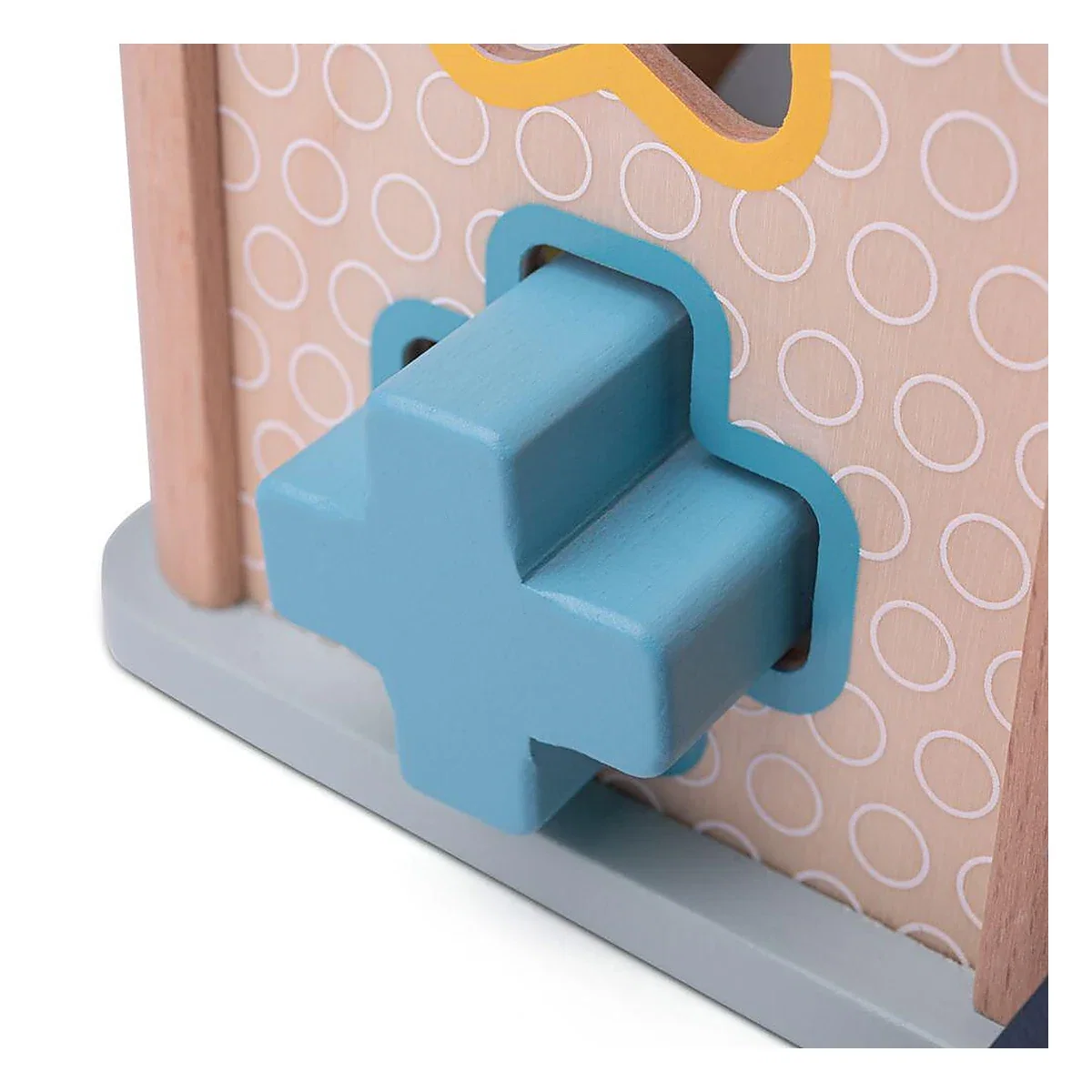 Joc sortare - Cubul magic (pastel) BIGJIGS Toys 12 luni+ [4]