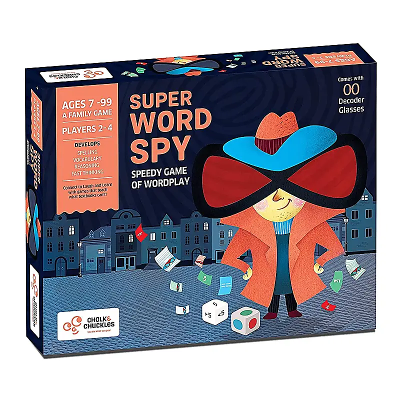 Joc - Super spionul cuvintelor Chalk and Chuckles 99 ani [5]