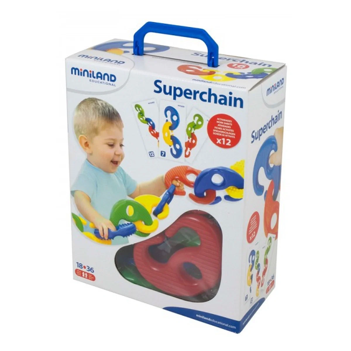 Joc Superchain 16 piese Miniland [1]