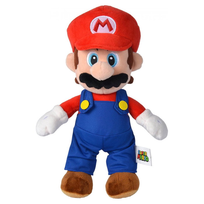 Jucarie de plus Simba Super Mario, Mario 30 cm 1 an + [1]