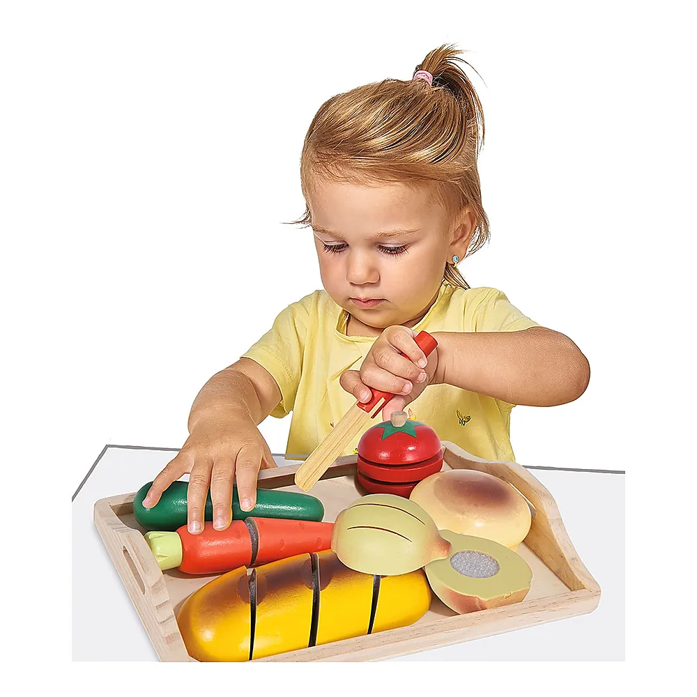 Jucarie din lemn Eichhorn Chopping Board 2 ani + [2]
