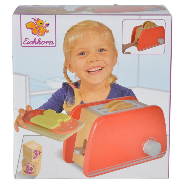 Jucarie din lemn Eichhorn Toaster 3 ani + [6]
