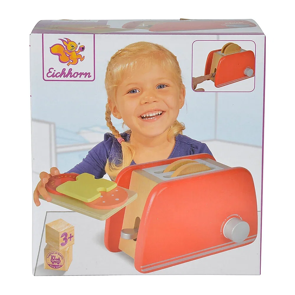 Jucarie din lemn Eichhorn Toaster 3 ani + [6]