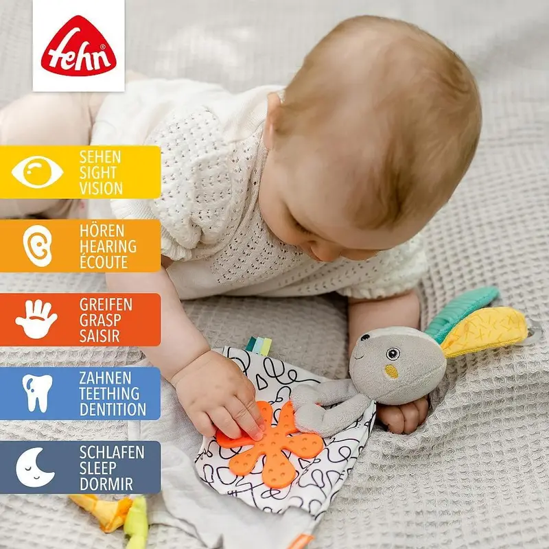 Jucarie doudou Dobabydoo - Iepuras dragalas Fehn 0 luni+ [2]