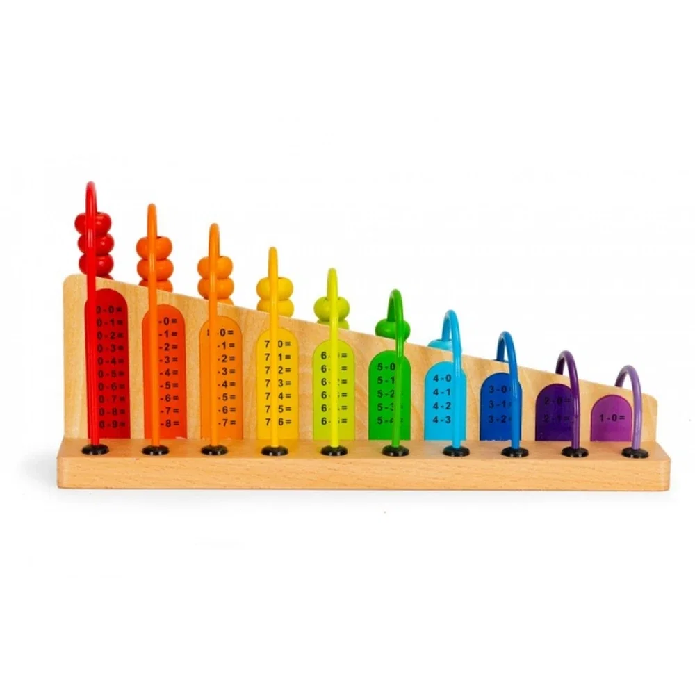 Jucarie educativa din lemn ABAC Ecotoys 3 ani+ [3]