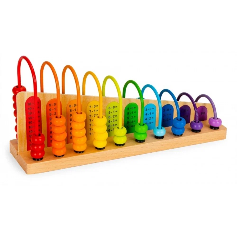 Jucarie educativa din lemn ABAC Ecotoys 3 ani+ [2]