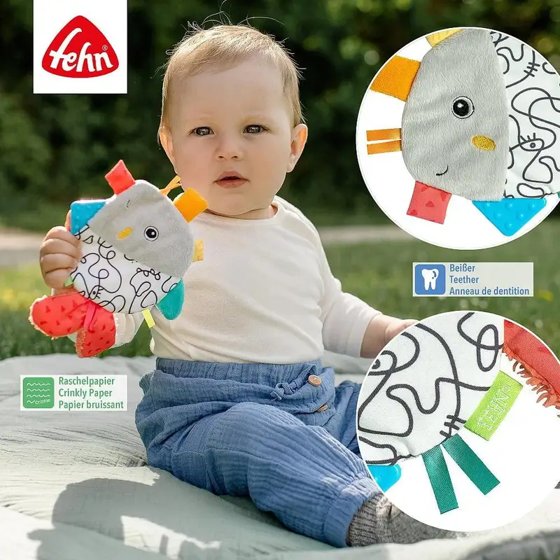 Jucarie fosnitoare Dobabydoo - Pestisor Fehn 0 luni+ [3]
