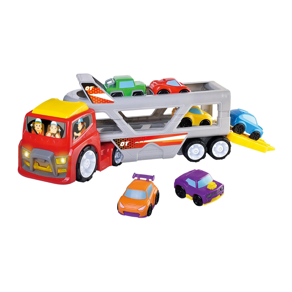 Jucarie interactiva - Camion cu platforma auto Little Learner 12 luni+ [5]
