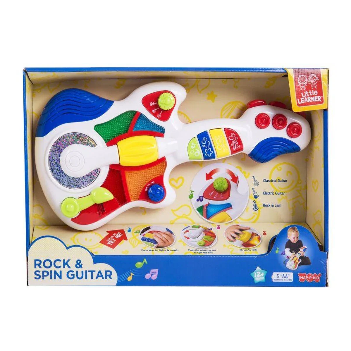 Jucarie interactiva - Prima mea chitara Little Learner 12 luni+ [2]
