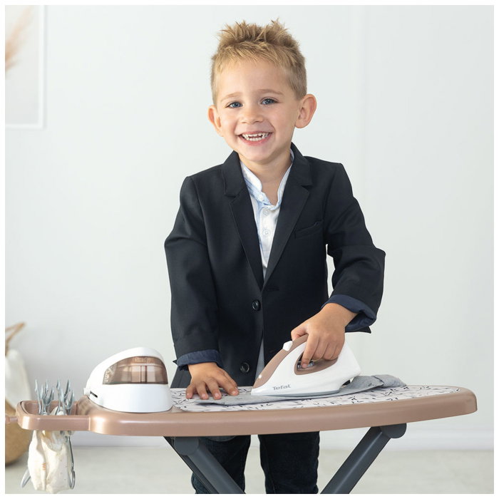 Masa si fier de calcat Tefal Ironing Board + Stream Iron, 9 accesorii Smoby 3 ani + [5]