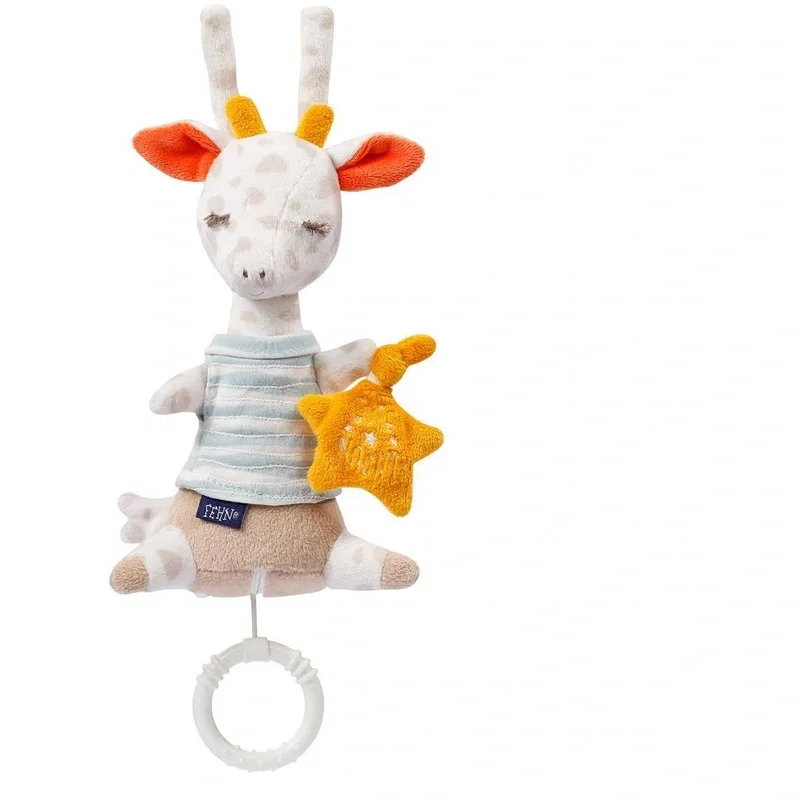 Jucarie muzicala mini - Girafa somnoroasa Fehn 0 luni+ [1]