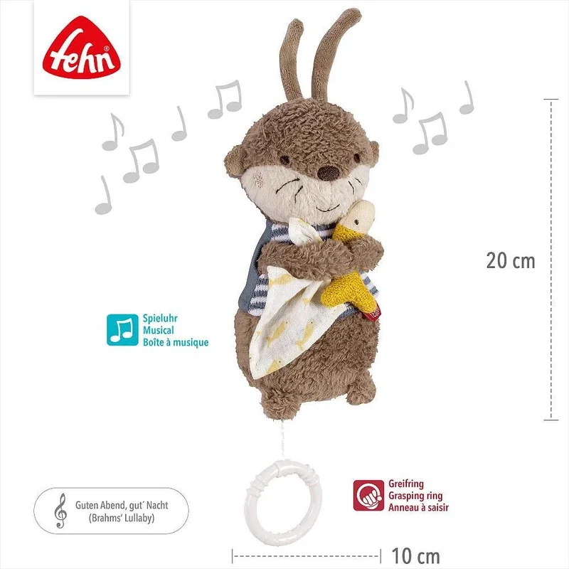 Jucarie muzicala mini - Otter Fehn 0 luni+ [3]