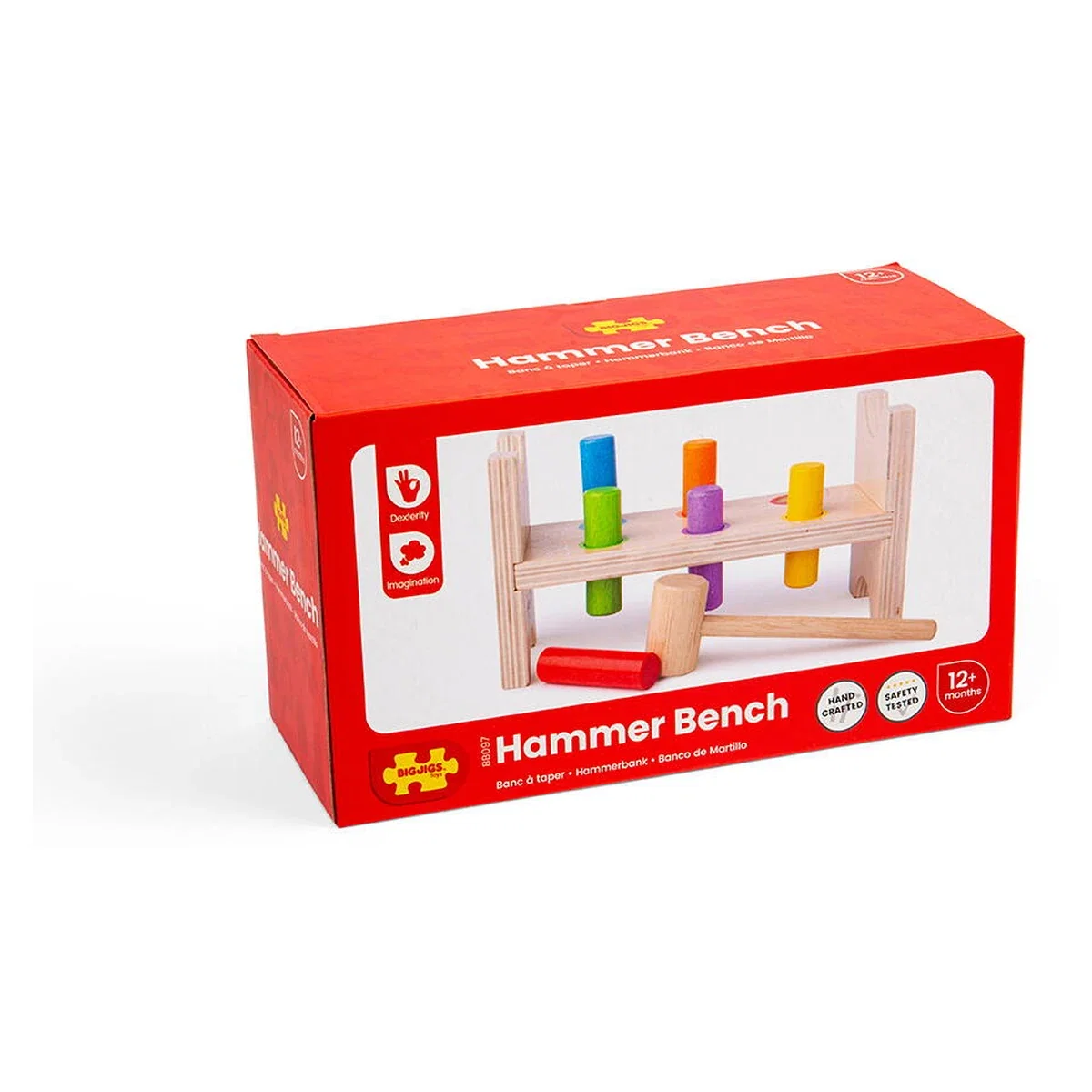 Jucarie pentru percutie BIGJIGS Toys 1 an+ [3]
