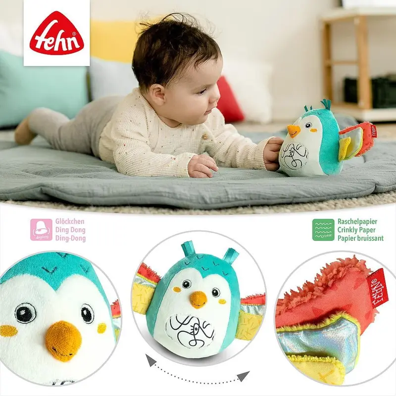 Jucarie Roly Poly Dobabydoo - Bufnita Fehn 6 luni+ [3]