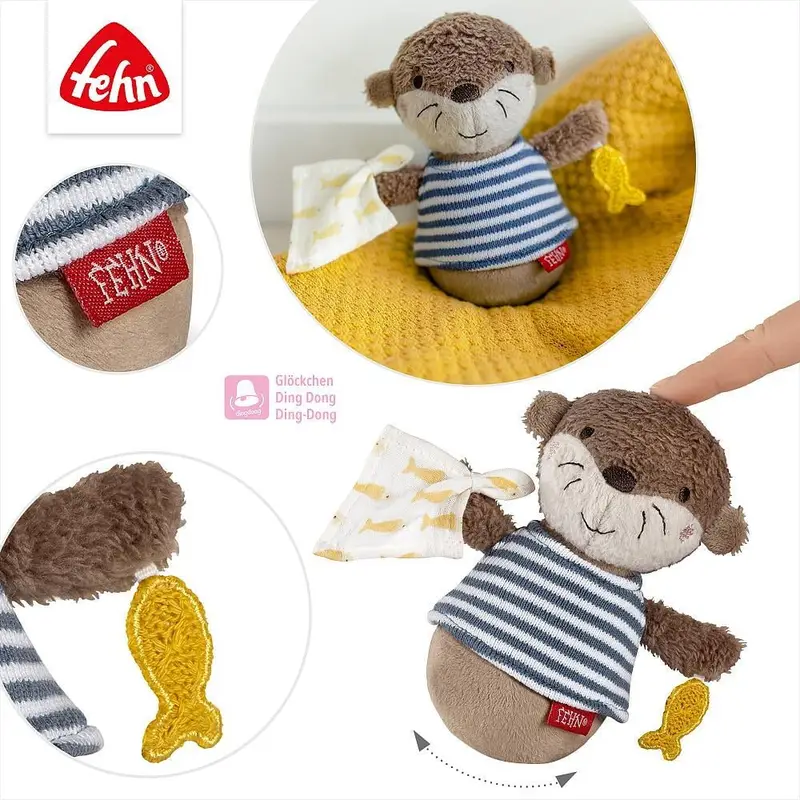 Jucarie Roly Poly - Otter Fehn 0 luni+ [4]