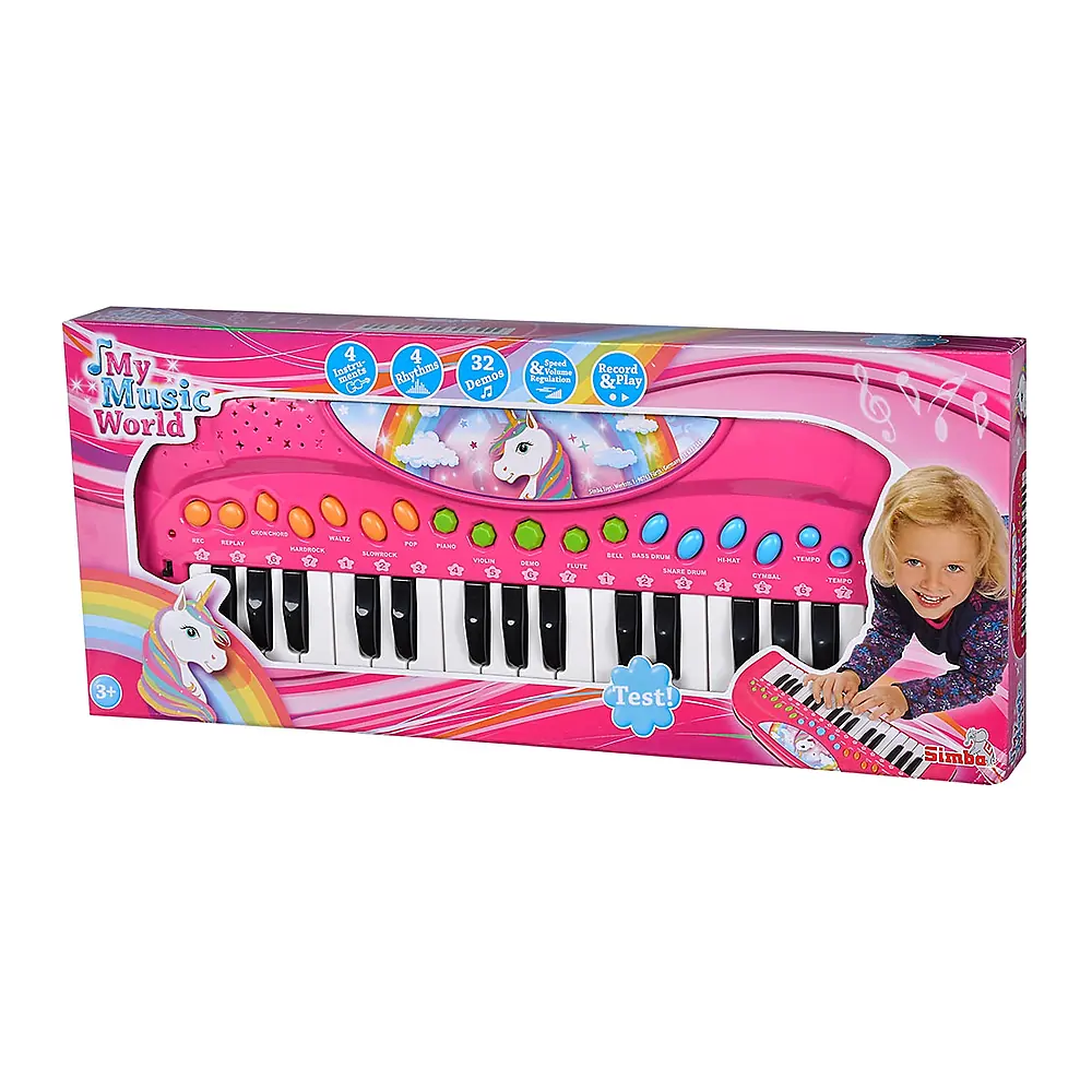 Jucarie Simba Orga My Music World Unicorn cu 32 clape 3 ani [3]