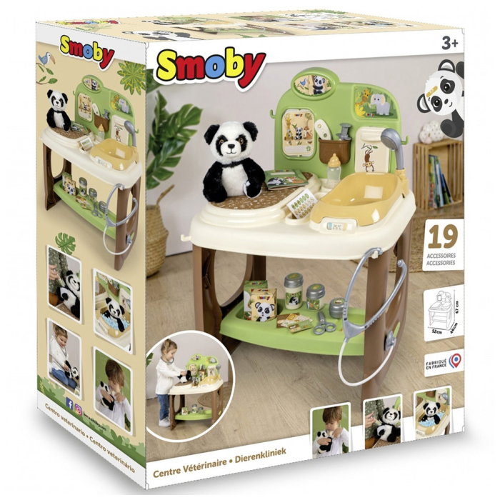 Jucarie Smoby Animal Care Center cu 19 accesorii 3 ani + [8]