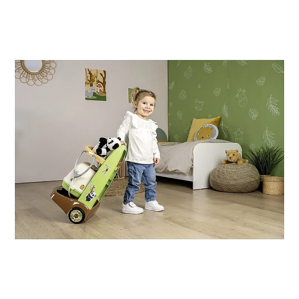 Jucarie Smoby Animal Care Trolley cu 10 accesorii 3 ani + [4]