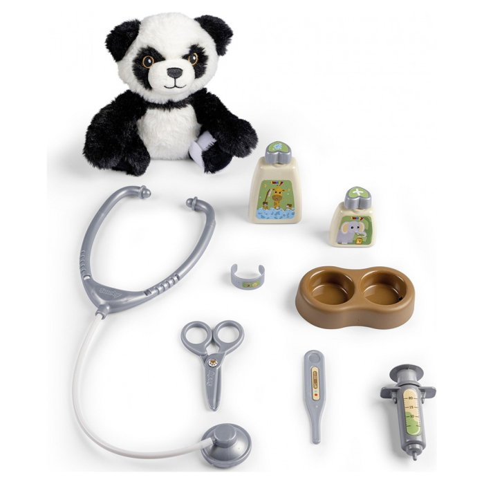 Jucarie Smoby Animal Care Trolley cu 10 accesorii 3 ani + [3]