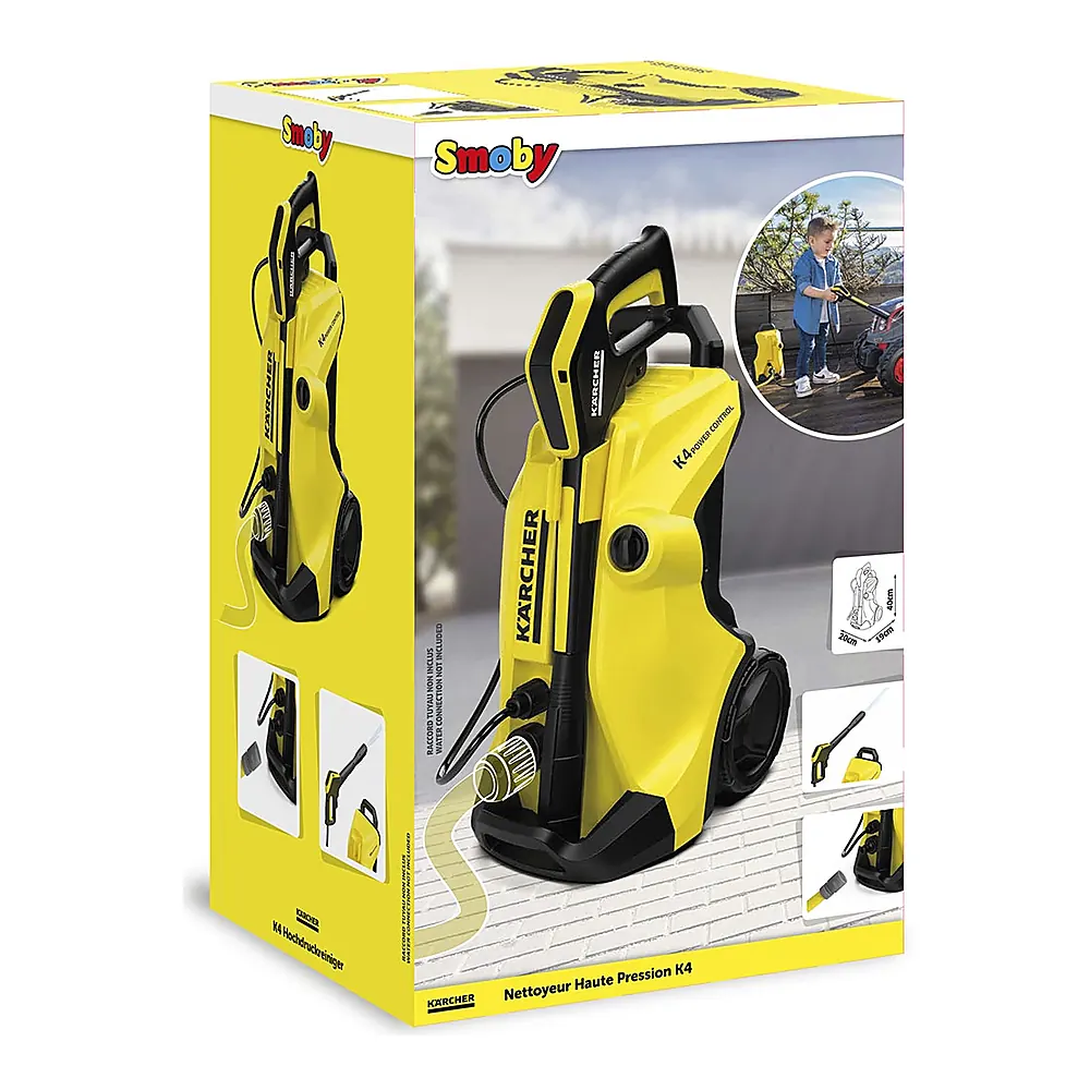 Jucarie Smoby Aparat de spalat cu presiune Karcher Trolley K4 3 ani [5]