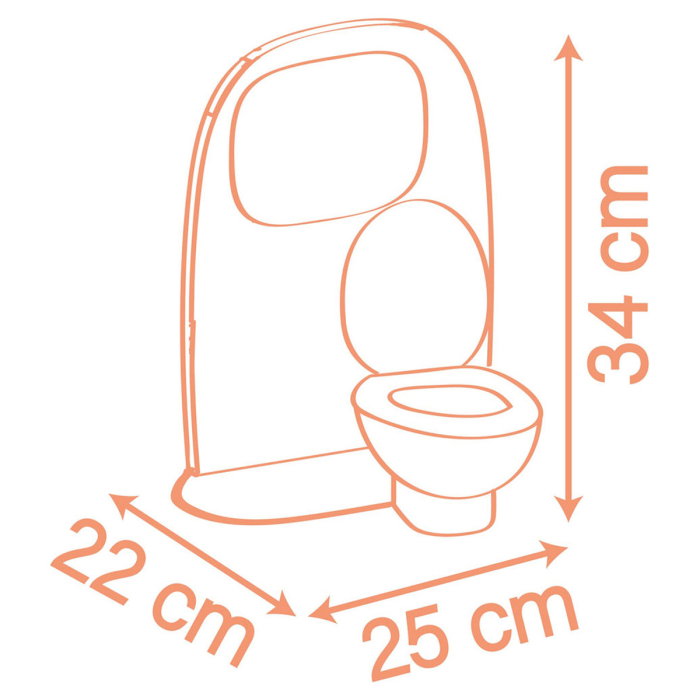 Jucarie Smoby Baby Nurse Toilets cu 2 accesorii [2]