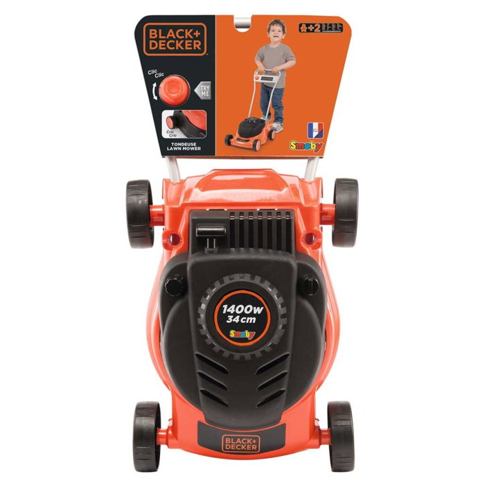 Jucarie Smoby Masina de tuns iarba Black & Decker 3 ani + [5]