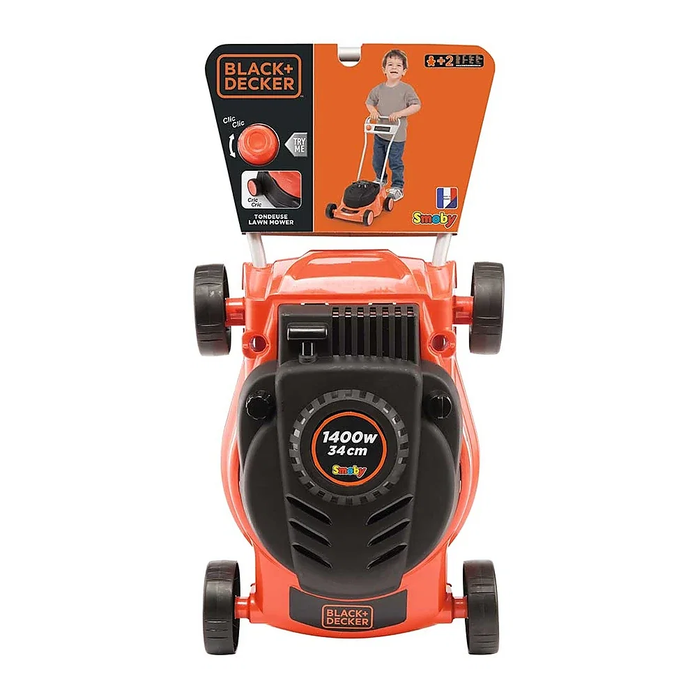 Jucarie Smoby Masina de tuns iarba Black & Decker 3 ani + [5]