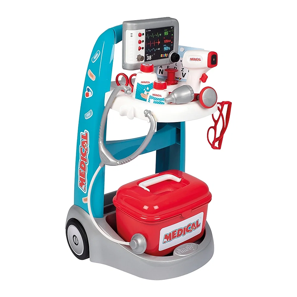 Jucarie Smoby Set doctor cu carucior si accesorii 3 ani [7]