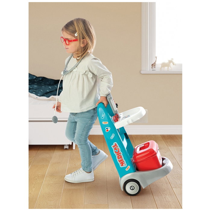 Jucarie Smoby Set doctor cu carucior si accesorii 3 ani [4]