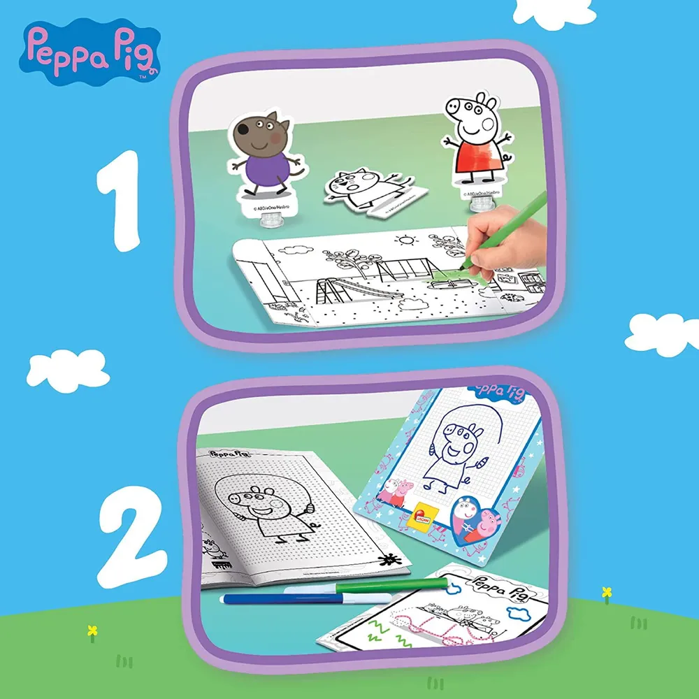 Kit creatie cu ghiozdanel - Peppa Pig LISCIANI 3 ani [4]