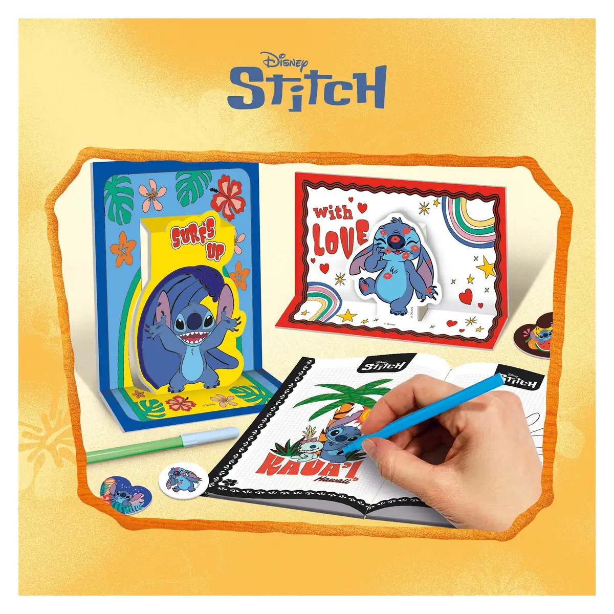 Kit de creatie cu ghiozdanel - Stitch LISCIANI 5 ani+ [4]