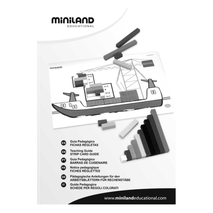 Kit pentru jocuri aritmetice Miniland [3]
