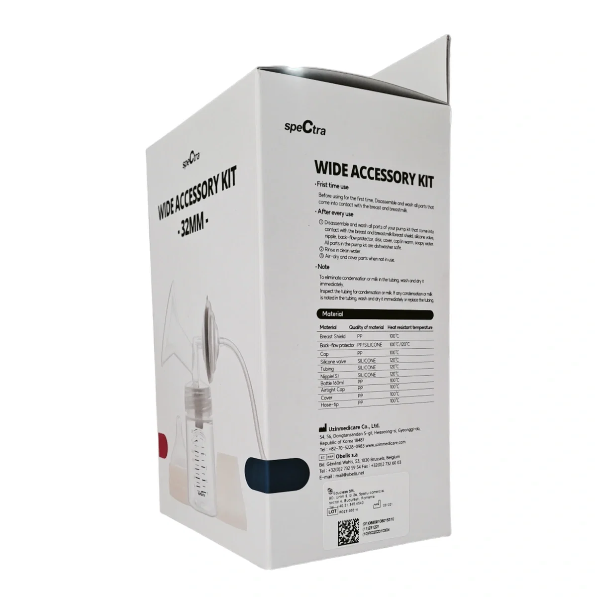 Kit premium 32mm (biberon+accesorii) SPECTRA 3 luni [5]
