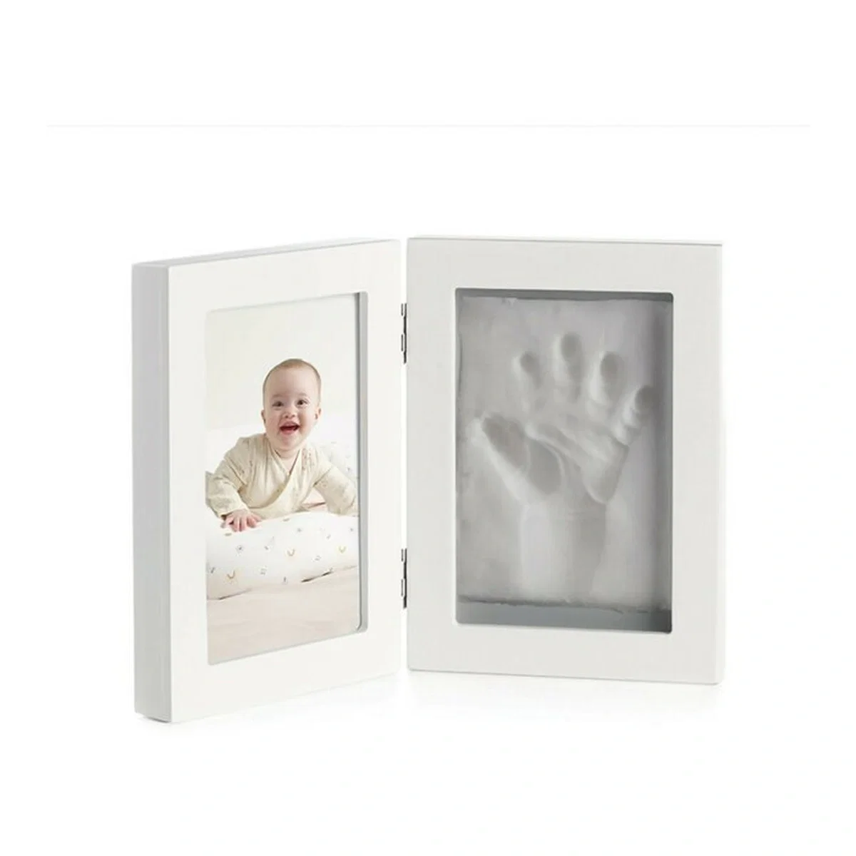 Kit rama foto, Jane, Cu mulaj amprenta manuta sau piciorus, White 0 luni [1]