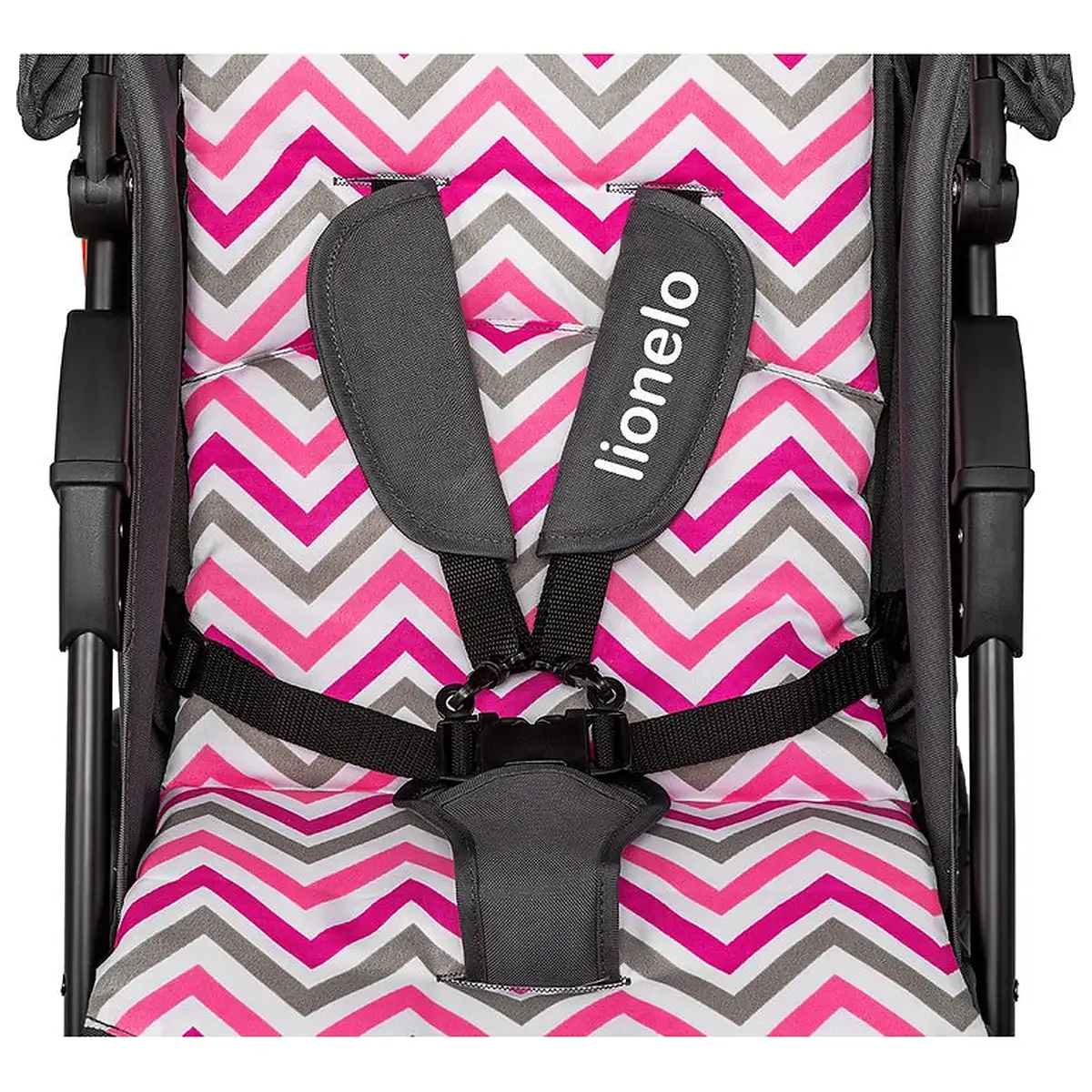 Lionelo - Carucior sport Emma Plus, Cu tavita, 2 Suporturi pentru pahar, Geanta accesorii, Conform cu standardul [11]