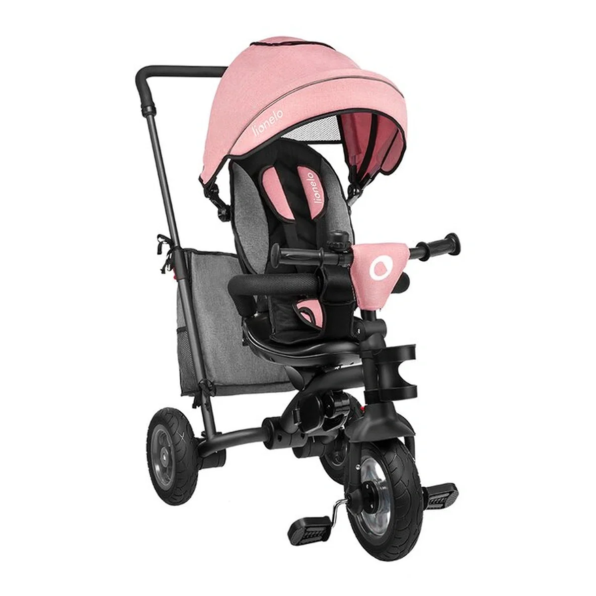 Lionelo - Tricicleta Tris, Mecanism de pedalare libera, Suport picioare, Control al directiei, Scaun reversibil, Rotire [1]