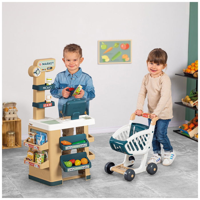 Magazin Smoby Market cu 34 accesorii 3 ani [4]