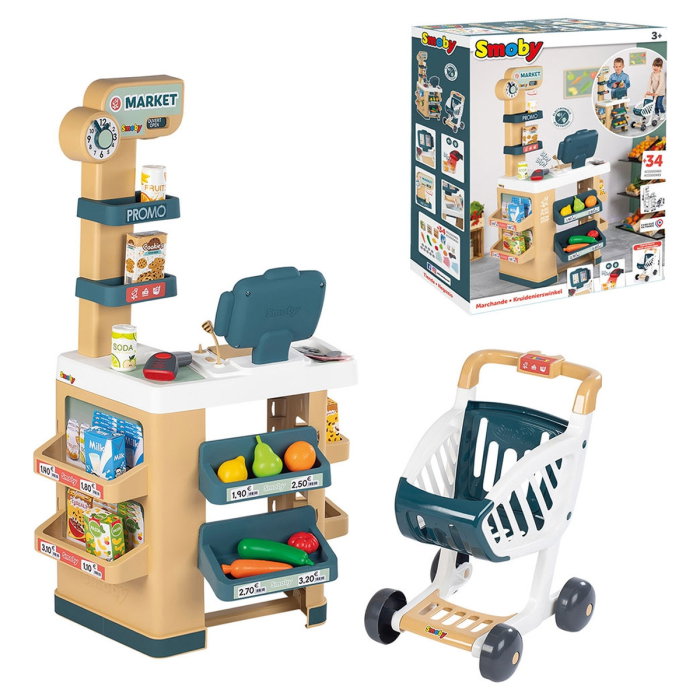 Magazin Smoby Market cu 34 accesorii 3 ani [7]